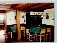 79682 W7865 Todtmoos FOTO KEINE AK Hotel Schwarzwaldhaus Innenaufnahme Kachelofen