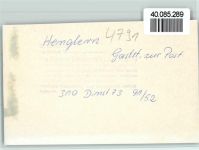 33165 W4791 Henglarn FOTO KEINE AK Gasthaus zur Post