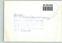 31832 W3257 Springe , Deister FOTO KEINE AK Klassenzimer - Bildfehler