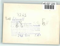 75378 W7263 Bad Liebenzell FOTO KEINE AK Luftaufnahme