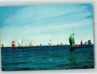 W2300 Kiel , Ostsee Segelregatta Kieler Förde Segelboot