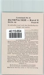 Feldhandball Szene Olympiade 1936 Sammelbild Band II Gr.60 Olympiade 1936