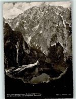 83471 W8240 St Bartholomä - Blick vom Feuerpalven Gotzenalm mit Watzmann Ostwand Foto L. Ammon