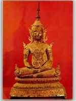 2 AK von Buddha Statuen - kl. Fehler - Skulptur