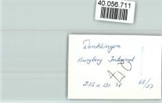 51580 W5226 Denklingen , Oberberg Kr FOTO KEINE AK Internat