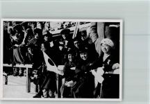 Japanische Zuschauer Garmisch Sammelbild Olympiade 1936 Gruppe 54 Olympiade 1936