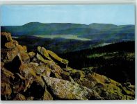 94556 W8351 Waldhäuser - Lusengipfel Blick in den Böhmerwald mit Kubany