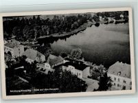 17258 O2082 Feldberg , Meckl - Ortsansicht und Haussee
