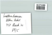63667 W6478 Wallernhausen FOTO KEINE AK Altenhotel