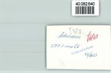 53518 W5488 Adenau FOTO KEINE AK Ortsansicht