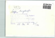 32791 W4937 Lage , Lippe FOTO KEINE AK Bergstraße