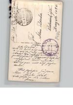 O8401 Zeithain Truppen-Übungsplatz Hauptwache Soldaten Pickelhauben Kaserne 1918