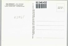 53945 W5378 Hüngersdorf - Gasthaus zum Hobbywirt