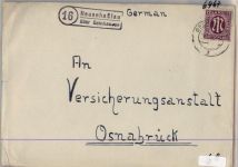 63594 W6467 Neuenhasslau KEINE AK Landpoststempel