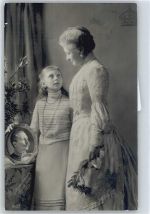 mit ihrer Tochter Kaiserin Auguste Victoria