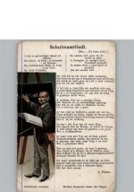 Schulmastrliedl Liederkarte