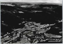 64757 W6932 Langenthal , Odenw - Luftaufnahme Gasthof Pension zum Waldfrieden