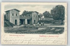61273 W6393 Saalburg , Taunus, Bahnhof