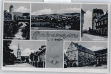 97650 W8741 Fladungen - Bahnhofstrasse , Rathaus