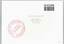 65375 W6227 Mittelheim , Rheingau - Foto-Karte