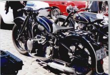 Foto-Karte Motorrad