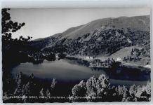 Turracherhöhe See Berg Baum Haus Binnenschiff
