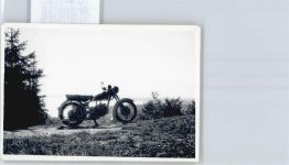Foto-Karte Motorrad