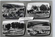 34593 W3589 Rengshausen , Hess - Feld Haus Baum