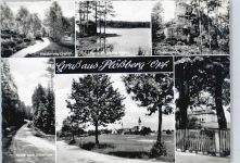 95703 W8591 Plößberg , Oberpf - Schule , Strasse nach Silberhütte