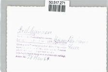 35075 W3554 Erdhausen Foto AK Foto-Karte, Künstlerhaus Lenz