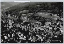 53518 W5488 Adenau - Fliegeraufnahme Berg Wald Haus