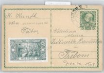 Tábor Tabor - Ganzsache Stempel