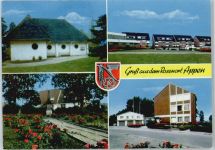 25482 W2081 Appen , Kr Pinneberg - Blumen Haus Straße Baum Wappen