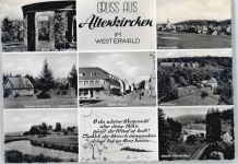 57610 W5230 Altenkirchen (Westerwald) - Ehrenmal, Westerwaldheim, Jugendheim, Fluss, Kloster Marienthal
