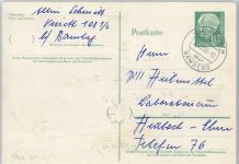 96191 W8602 Viereth - Ganzsache Stempel