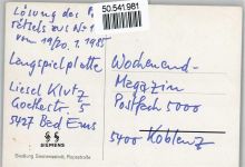 10115 W1000 Berlin, Siemensstadt - Rapsstraße Siedlung