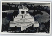 93093 W8405 Donaustauf - Fliegeraufnahme, Walhalla