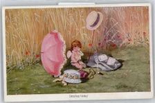 Zahl , Amor beim Picknick , Schirm , Zigarre Künstler