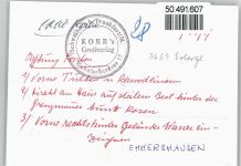 61276 W6395 Emmershausen - Foto-Karte
