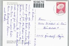 85386 W8057 Eching , Kr Freising - Siedlung, Park, Autobahn, Wappen