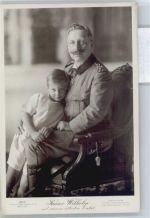 mit ältesten Enkel Adel Kaiser Wilhelm II