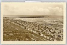 Stolpmünde Ustka - Strand, Meer, Strandkörbe