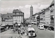 37073 W3400 Göttingen , Niedersachs - gel. 26.1.55, Weemderstrasse, Gänselieselbrunnen