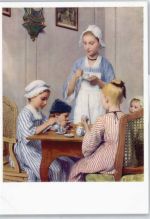 Albert Anker , Kinderfrühstück AKU2 Künstler