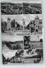 79761 W7890 Waldshut - Tor Fluss Brücke Kaiserstraße