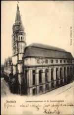 91522 W8800 Ansbach , Mittelfr - Landgericht