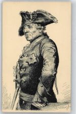 Adel Friedrich der Große Künstlerkarte