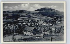 01778 O8244 Geising - Ortsansicht, Kirche