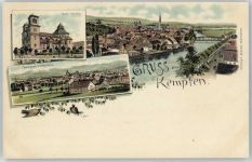 87435 W8960 Kempten (Allgäu) - Kath. Kirche, Gesamtansicht