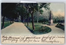 99518 O5322 Bad Sulza - Park, Denkmal